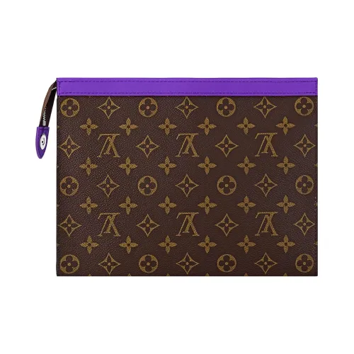 LOUIS VUITTON Pochette Voyage MM Colormania Dark Violet