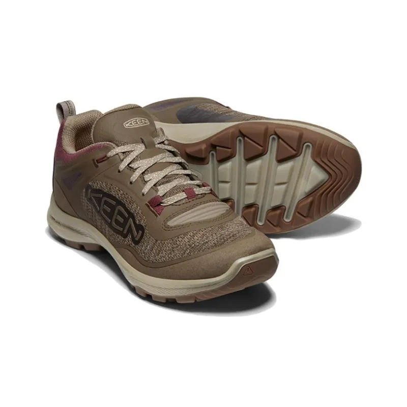 KEEN TERRADORA FLEX WP Durable Breathable Low-Top Outdoor Shoes Women's Brown-2