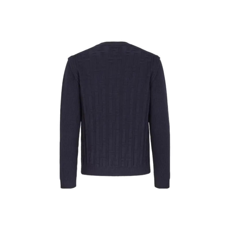 FENDI Sweaters Men Blue-1
