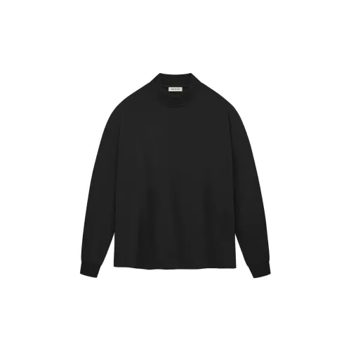 Fear Of God T-Shirts Unisex Black