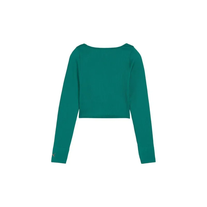 PUMA T Shirt Women's Green-1