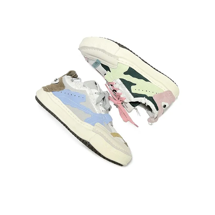 CJZKYUHU Anti Slip Wear Resistant Low Top Skateboard Shoes Unisex Mismatched-2
