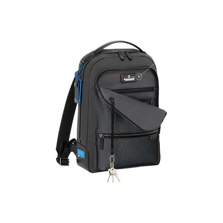 TUMI TUMI Harrison Nylon Backpack Medium Size Men's Reflective Gray-1