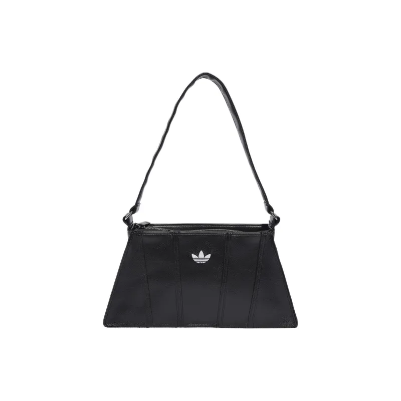Adidas Originals Recycled Polyester With Polyurethane Shoulder Bag Handbag Shoulder Bag Women's Black-1