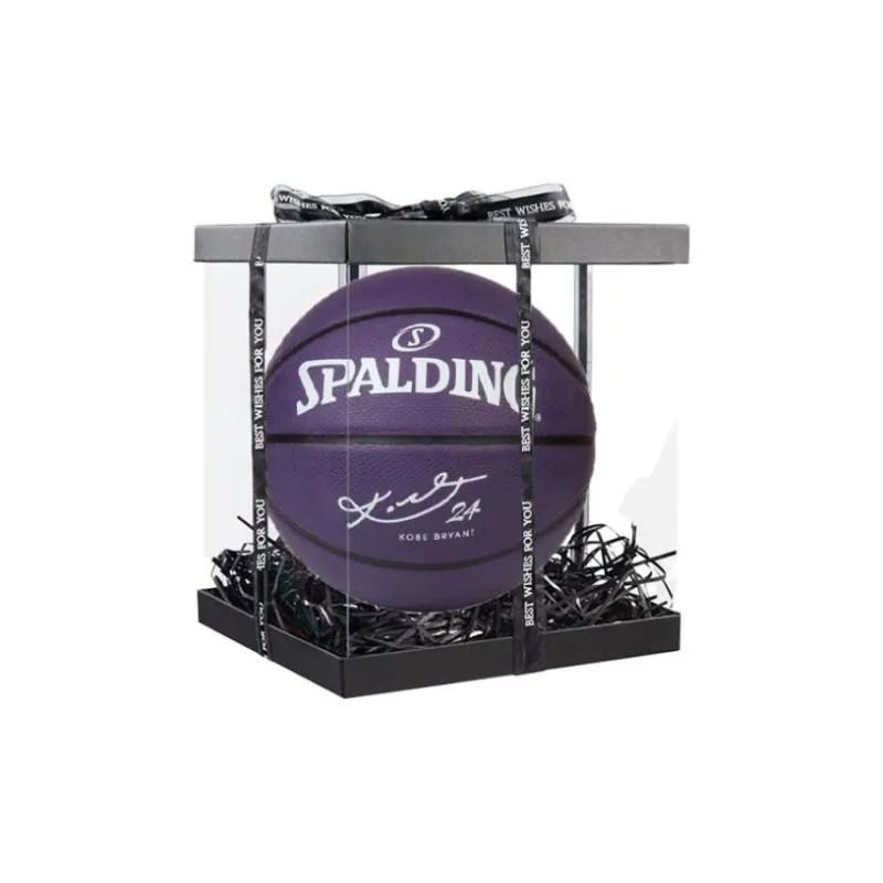 SPALDING Co branded Collection PU Basketball Purple Size 7 Training Competition Unisex-6