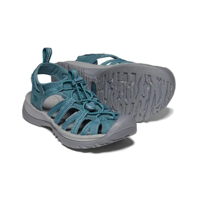 KEEN Whisper Series Abrasion Resistant Beach Sandals Women's Blue-4
