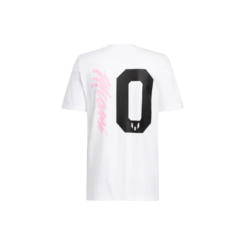 Adidas Messi T-Shirts Men White-1
