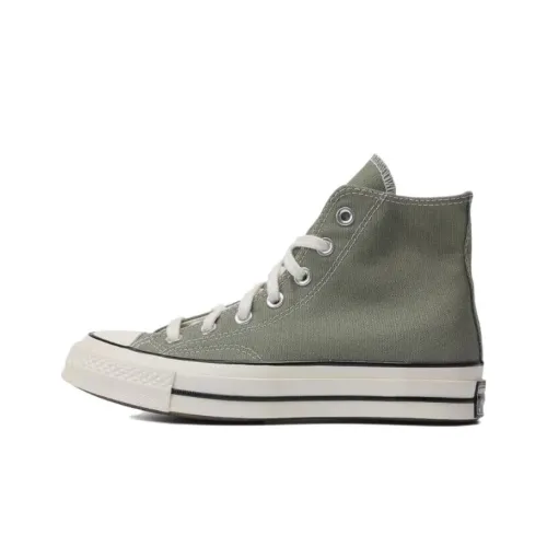 Converse Canvas Shoes Unisex High-Top Light Green