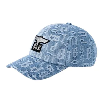 Boy London Cotton Baseball Caps Unisex Blue