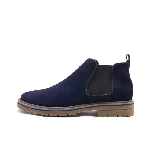 Anthony Miles Chelsea Boots Men Royal Blue