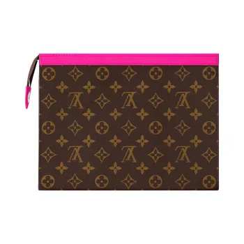 LOUIS VUITTON Pochette Voyage Mm Colormania Fuchsia