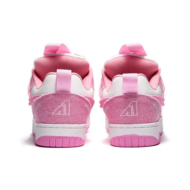 A1 Wear-Resistant Height Increasing Low-Top Puffy Skateboard Shoes Unisex-129
