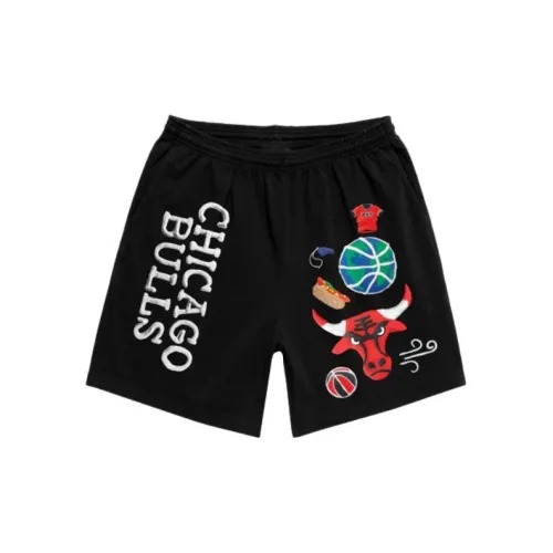 NBA Bulls Casual Shorts Unisex Black