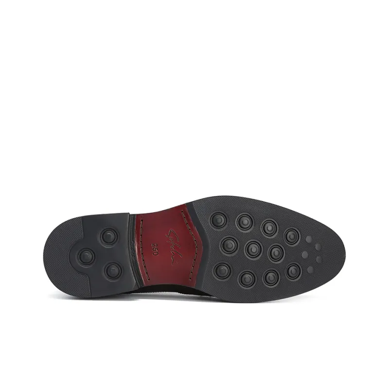 Satchi Dress Shoes 3cm Men's Coffee-5