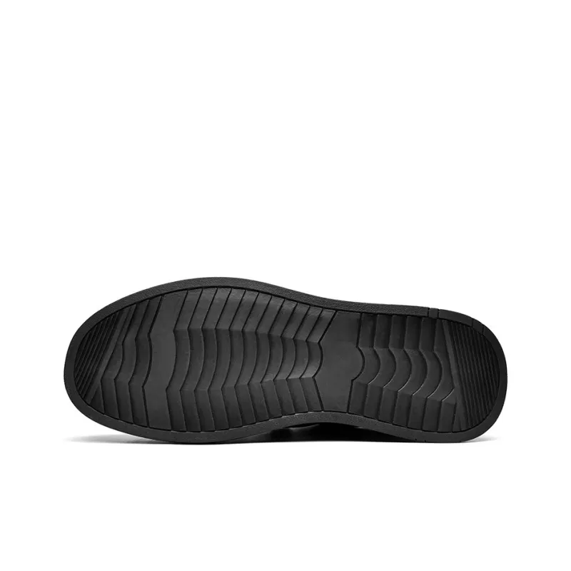 Rich birds Skateboard Shoes Men Low Top Black-4