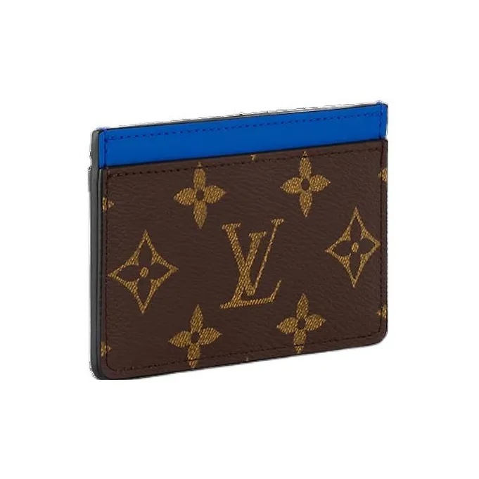 LOUIS VUITTON Card Holder Pm Colormania Blue-1