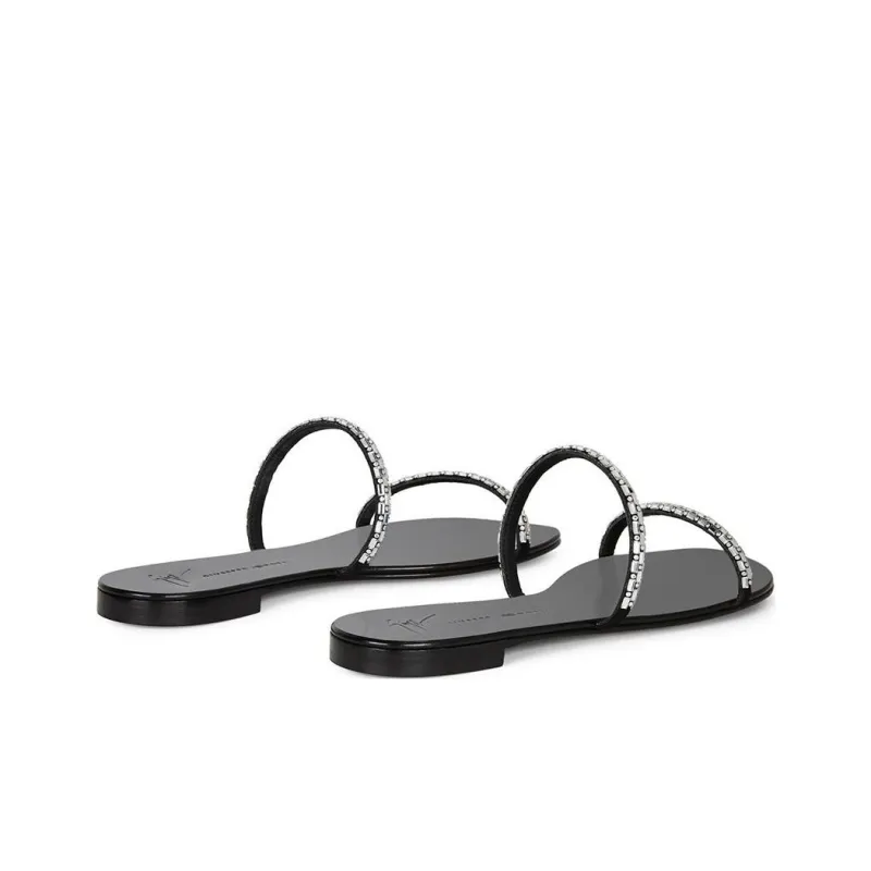 Giuseppe Zanotti Mauritia Embellished Flat Sandals Women's-4