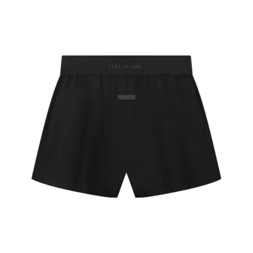 Fear Of God Casual Shorts Unisex Black