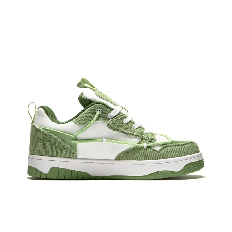 A1 Wear-Resistant Height Increasing Low-Top Puffy Skateboard Shoes Unisex-140