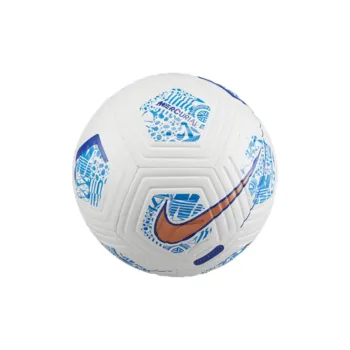 Nike Size 1 3 4 5 Balls Soccer Rubber Machine Stitched Soccer Ball Unisex 100 White/Metal Copper/Harmony Blue