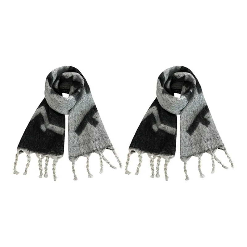 XNKW Knit Scarves Unisex-1
