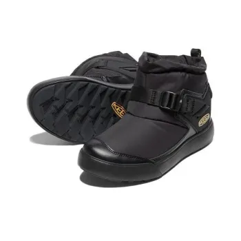KEEN HOODROMEO MINI Cushioning Anti Slip And Wear Resistant Mid Top Outdoor Shoes Women's Black