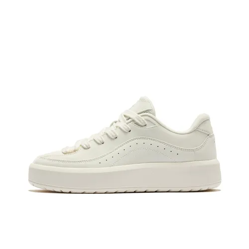 Erke Rose 2.0 Anti Slip Wear Resistant Low Top Skateboard Shoes Women's Microcrystal White