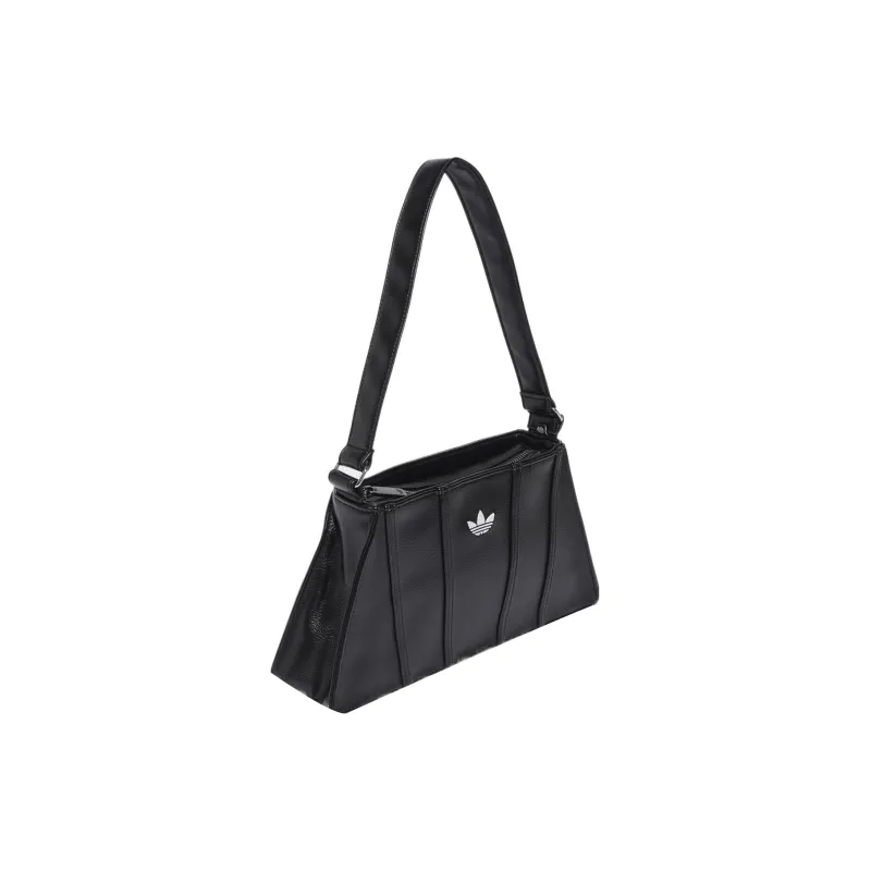 Adidas Originals Recycled Polyester With Polyurethane Shoulder Bag Handbag Shoulder Bag Women's Black-2