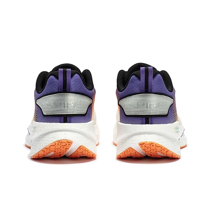 361° Cushioned Wear Resistant Breathable Lightweight Low Top Sprint Running Shoes Men's Sweet Pie Orange-3