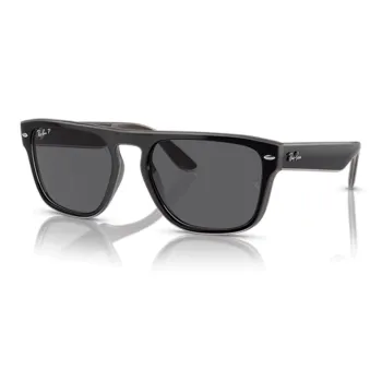 RayBan Injection Molded Irregular Shape Sunglasses Unisex Black