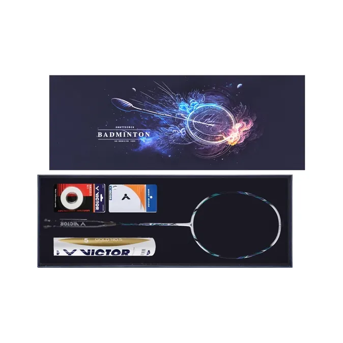 VICTOR THRUSTER K Collection TK 15 II Badminton Rackets Offensive Hard Head Advanced Level Unisex Single Grip Dark Gray-19