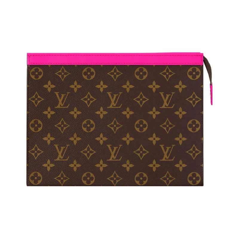 LOUIS VUITTON Pochette Voyage Mm Colormania Fuchsia-2
