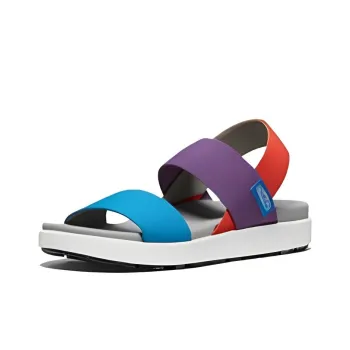 KEEN Elle Backstrap Beach Sandals Women's Glamour Purple Red Clay Canyon Blue