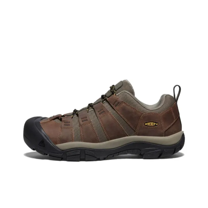 KEEN NEWPORT HIKE Anti Slip Wear Resistant Low Top Outdoor Shoes Men's Antique Gold-0