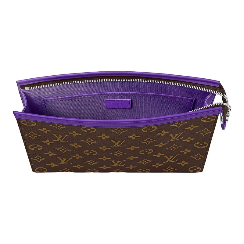 LOUIS VUITTON Pochette Voyage Mm Colormania Dark Violet-3