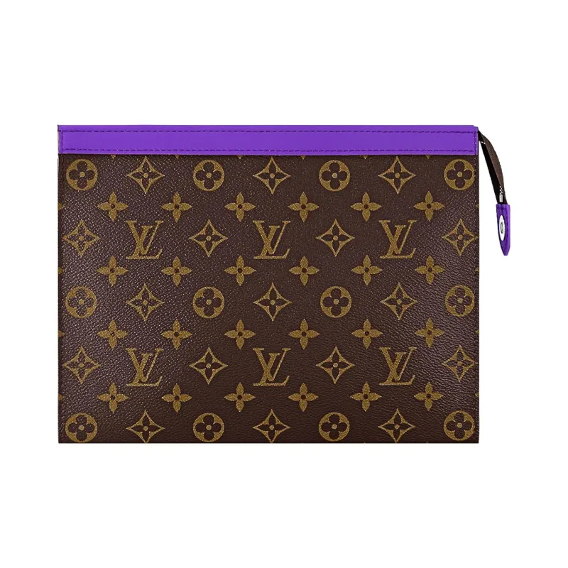 LOUIS VUITTON Pochette Voyage Mm Colormania Dark Violet-2