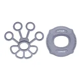 Gray (Resistance Trainer+Double Intensity Grip Ring with Convex Angles)