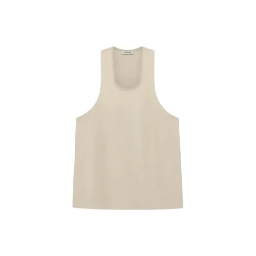 Fear Of God Tank Tops Unisex Concrete Gray/Cement