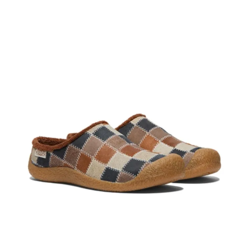 KEEN HOWSER HARVEST SLIDE LEA Durable Breathable Low-Top Casual Shoes Women's Brown-2