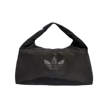 Adidas Originals Recycled Polyester Plain Weave Cloud Bag Sports Bag Handbag Shoulder Bag Regular Women's Black