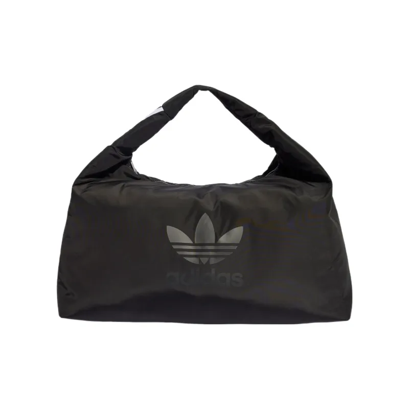 Adidas Originals Recycled Polyester Plain Weave Cloud Bag Sports Bag Handbag Shoulder Bag Regular Women's Black-0