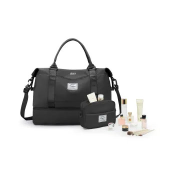 Sisea Fabric Shoulder Bag Crossbody Bag Travel Bag Gym Bag Large Size Unisex Multicolor