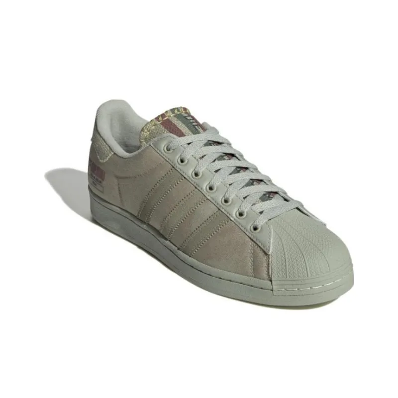 adidas originals Superstar Green Brown-2