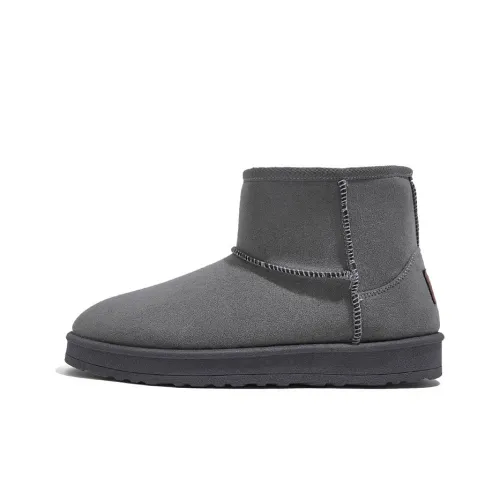 RENBEN Snow Boots Men Gray