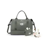 Army Green[Includes Wet-Dry Separation Pocket+Independent Shoe Compartment]