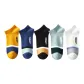 MFA088 (Yellow Blue+Blue Green+Black Yellow+Turquoise+White Gray) 5 Pack