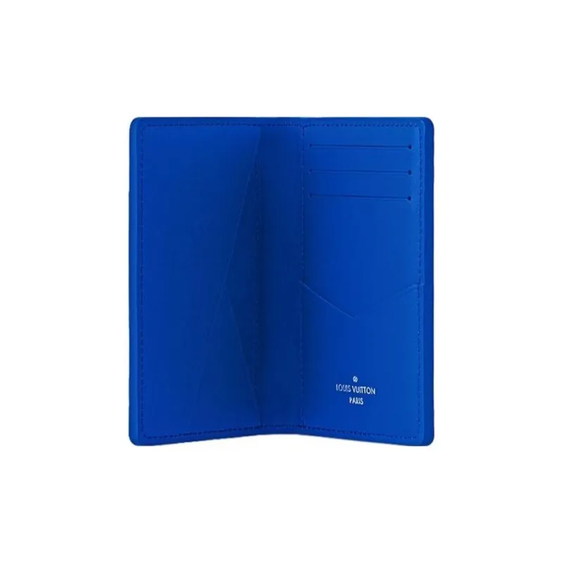 LOUIS VUITTON Pocket Organizer Taurillon Colormania Blue-3