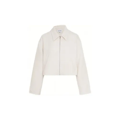 URBAN REVIVO Jackets Women's Off White