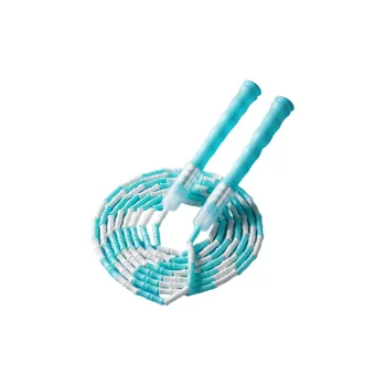 Deli Student Supply Non Countable Jump Ropes Kids Soft Rubber Cord Polypropylene PP Controller 2.8m