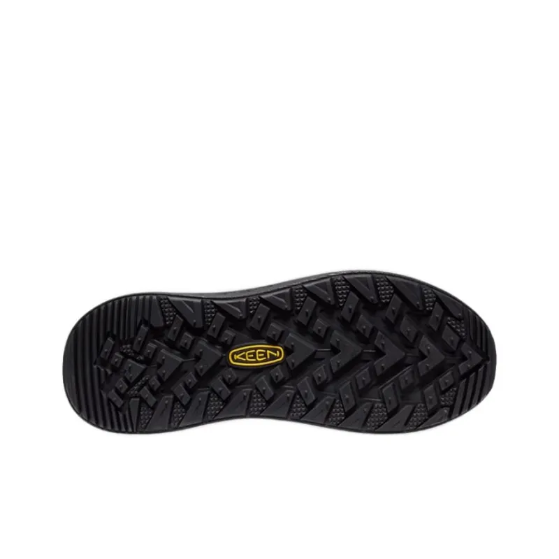 KEEN WK400 WP Slip Resistant Low Top Casual Shoes Men's Yellow Black-3